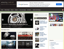 Tablet Screenshot of amazingcentral.com